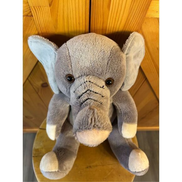 Build a Bear BAB 13” Inch Gray Asian Elephant Plush Stuffed Animal 2014 (0414) - Picture 2 of 11
